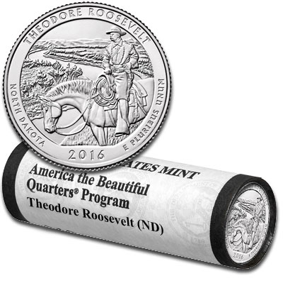 2016 America the Beautiful Quarter Rolls